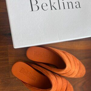 Beklina Ribbed Wedge, Squash 10/40 (like 9/9.5)